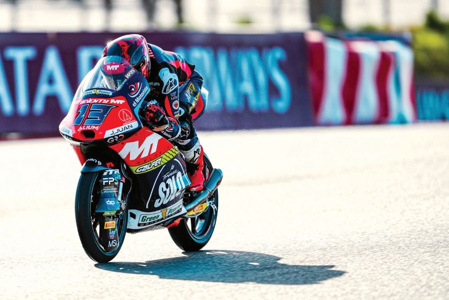 Hakim Danish raih podium sulung Moto3 di GP Itali