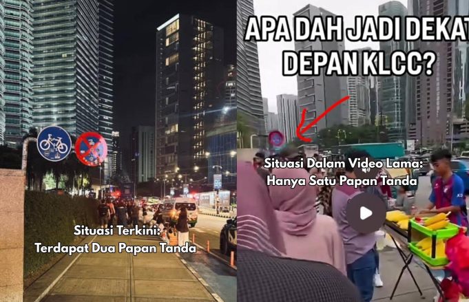 DBKL sahkan video tular aktiviti niaga depan KLCC rakaman lama