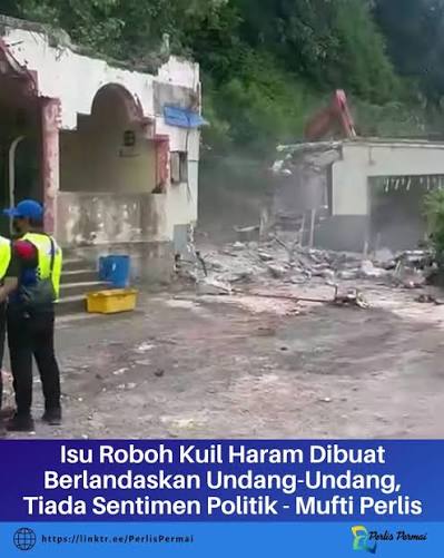 Roboh kuil di Bukit Lagi ikut undang-undang, semua rumah ibadat wajib patuh syarat – MB Perlis